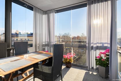 Balkong eller utsiktsbild