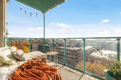 Balkong eller utsiktsbild