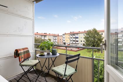 Balkong eller utsiktsbild