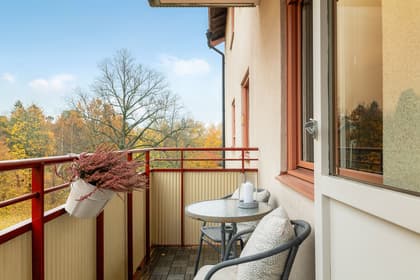 Balkong eller utsiktsbild