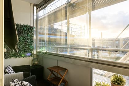 Balkong eller utsiktsbild