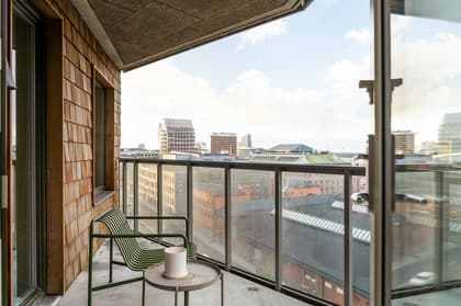 Balkong eller utsiktsbild