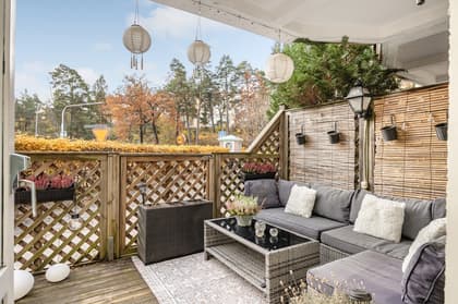 Balkong eller utsiktsbild