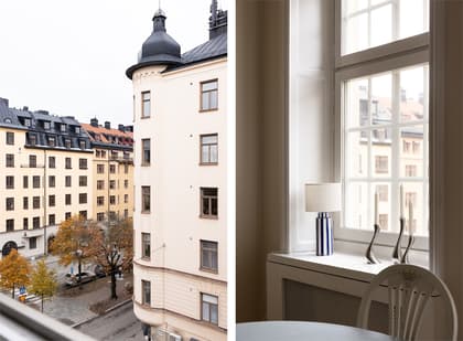 Balkong eller utsiktsbild