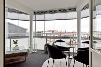 Balkong eller utsiktsbild