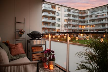 Balkong eller utsiktsbild