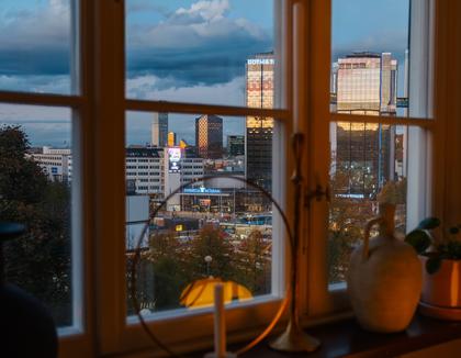 Balkong eller utsiktsbild