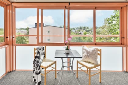 Balkong eller utsiktsbild