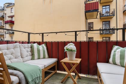 Balkong eller utsiktsbild