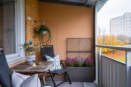 Balkong eller utsiktsbild