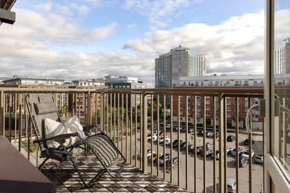 Balkong eller utsiktsbild