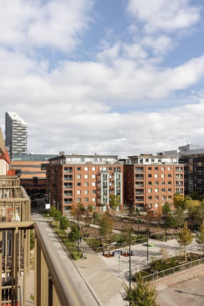 Balkong eller utsiktsbild