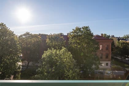 Balkong eller utsiktsbild