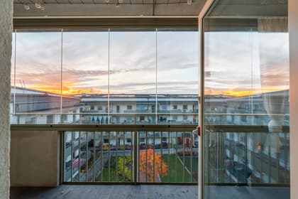 Balkong eller utsiktsbild