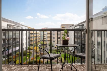 Balkong eller utsiktsbild