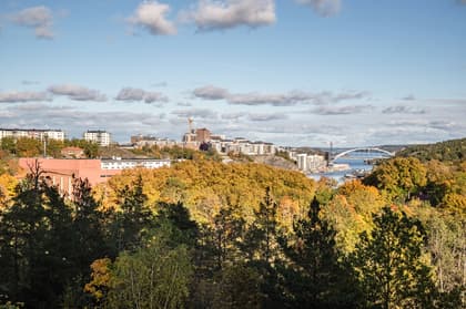 Balkong eller utsiktsbild