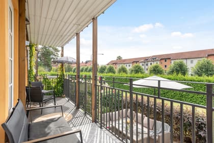 Balkong eller utsiktsbild