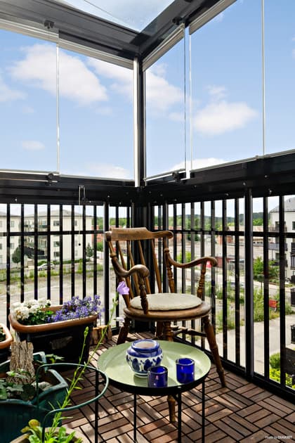 Balkong eller utsiktsbild