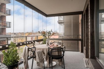 Balkong eller utsiktsbild