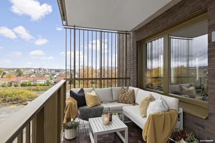 Balkong eller utsiktsbild