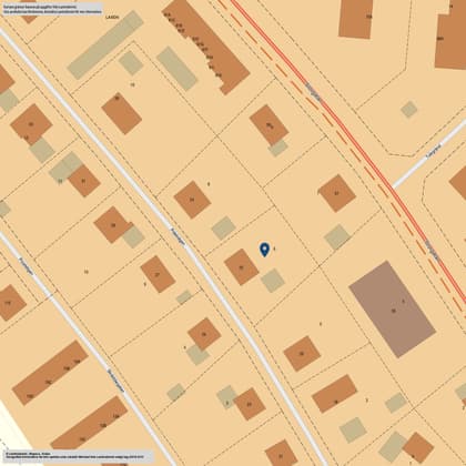 Illustrerad karta över fastigheten eller området