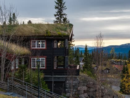Balkong eller utsiktsbild