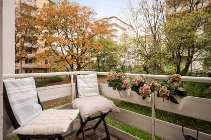 Balkong eller utsiktsbild