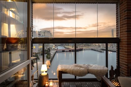 Balkong eller utsiktsbild