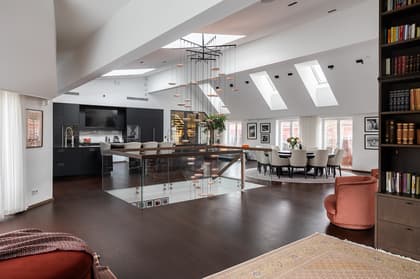 Penthouse Invid Karlaplan, Östermalm