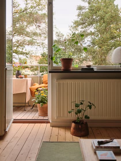 Balkong eller utsiktsbild