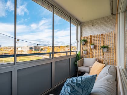 Balkong eller utsiktsbild