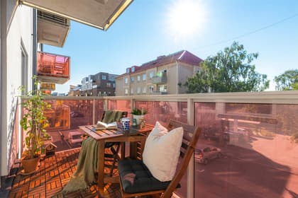 Balkong eller utsiktsbild