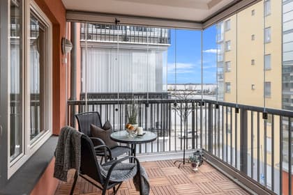 Balkong eller utsiktsbild