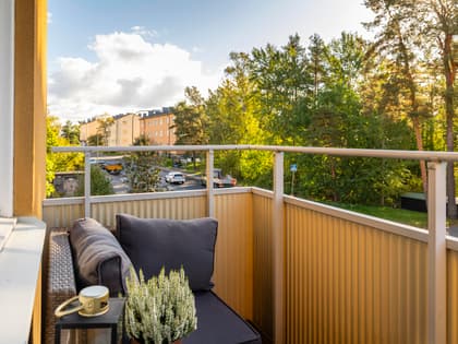 Balkong eller utsiktsbild