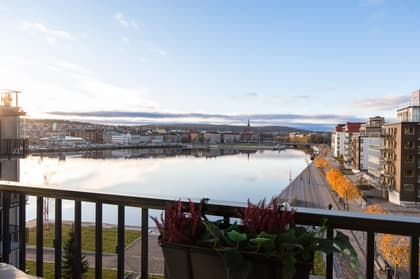 Balkong eller utsiktsbild