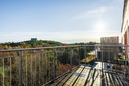 Balkong eller utsiktsbild