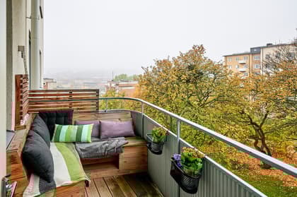 Balkong eller utsiktsbild