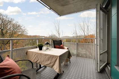 Balkong eller utsiktsbild