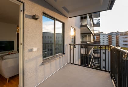 Balkong eller utsiktsbild