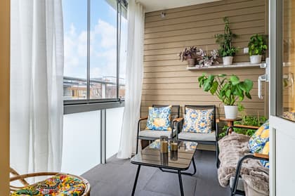 Balkong eller utsiktsbild