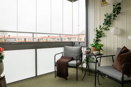 Balkong eller utsiktsbild