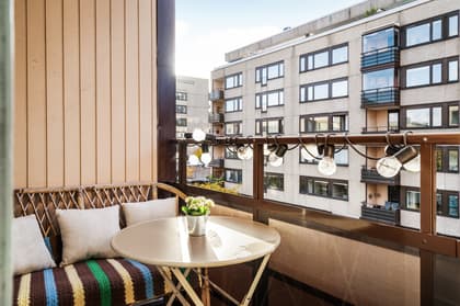 Balkong eller utsiktsbild