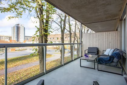 Balkong eller utsiktsbild