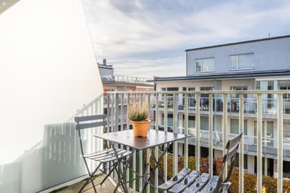 Balkong eller utsiktsbild