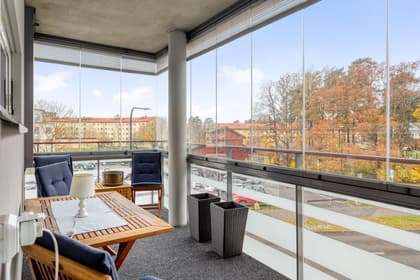 Balkong eller utsiktsbild