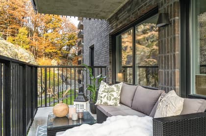 Balkong eller utsiktsbild