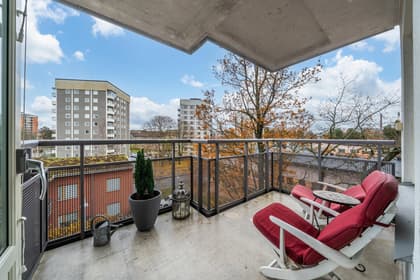 Balkong eller utsiktsbild