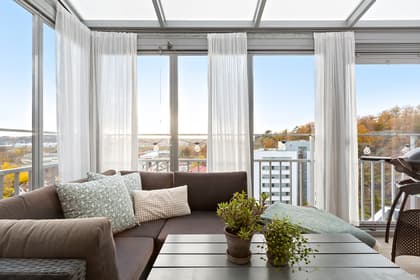 Balkong eller utsiktsbild