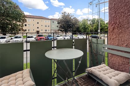 Balkong eller utsiktsbild