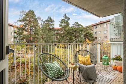 Balkong eller utsiktsbild